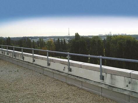 屋頂附墻式護欄