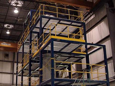 作業平臺防墜落安全防護欄